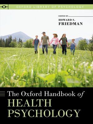 cover image of The Oxford Handbook of Health Psychology